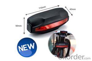 New bicycle GPS Tracker for tracking and protecting your bicycle, Patented Tail Light Design
