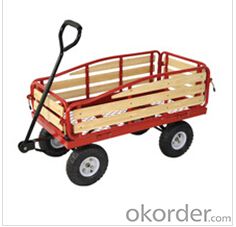 Garden tool cart red System 1