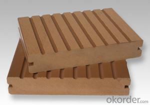 High Quality Engineered WPC Composite Decking, Solid Waterproof WPC Decking, Wooden Laminated Flooring