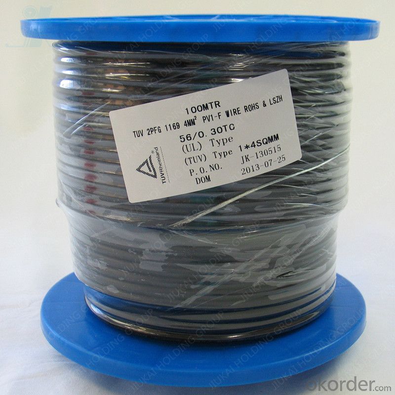 TUV Solar pv cable 1x10mm² - Okorder.com