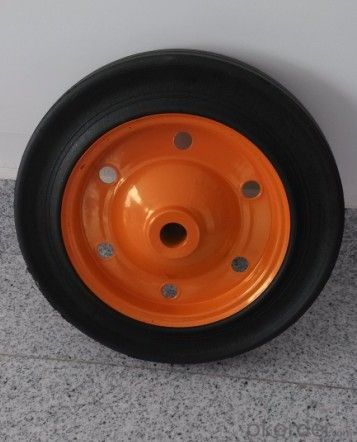 Wheelbarrow tube tire solid tire System 1
