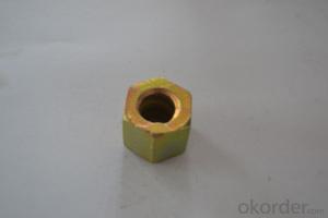building steel Hex nut casted/formwork tie rod nut/formwork building systems