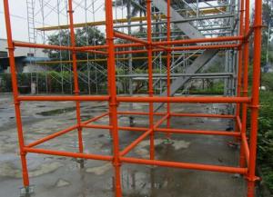 Ring Lock Scaffolding System for Construction
