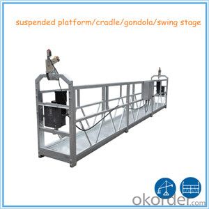 Safe suspended platform cradle ZLP630 2m*3 sections
