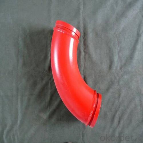 Concrete Pump Parts DN125*R275 45Degree Elbow Pipe System 1