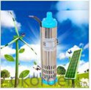 Stainless Steel Solar Powered Submersible Pump for Borehole Well