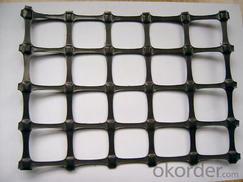 Plastic Biaxial Geogrid 20-20KN Plastic Nets System 1