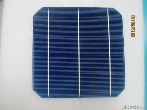 Monocrystal Solar Energy Cell 156*156mm with18.8% Efficiency