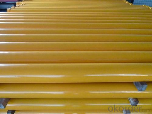 Twin Wall Pipe for Concrete Pump Pipe Thickness 7mm Length 1000mm System 1