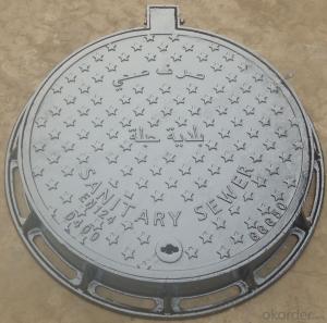 Circular 600 cast iron manhole covers System 1