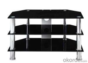 top selling glass tv table