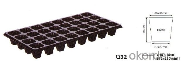 Planting tray seeding tray Q32 Plug tray System 1