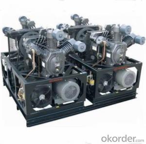pet blow moulding machine high pressure 40bar booster air compressor