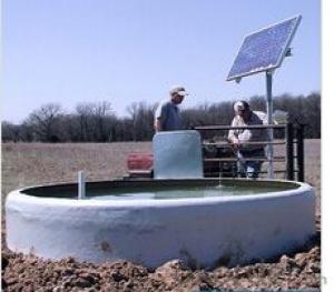 Solar AC Irrigation Pump System