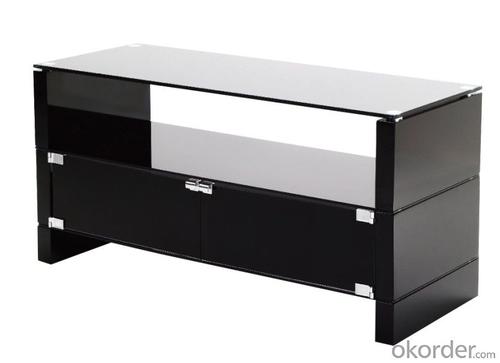 glass and mdf tv cabinet System 1