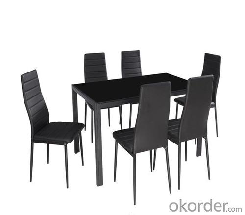 tempered glass dining set System 1