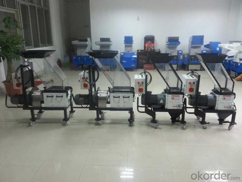 plastic grinding granulator machine for recycling plastic material System 1
