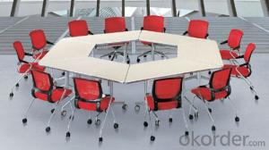 Modern Folded Black Office Chair CN04A2 System 1