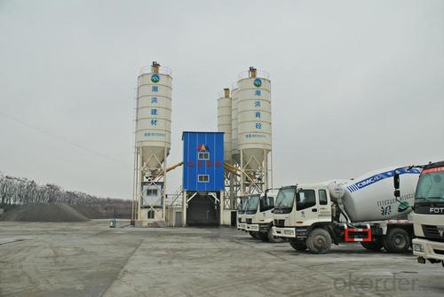 HLS 120 concrete batching plant System 1