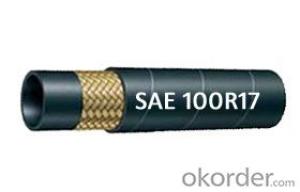 Wire Braided hydraulic hose SAE 100R17 System 1