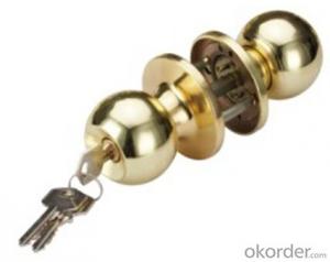 Round Knob Door Lock 607 PB/ET