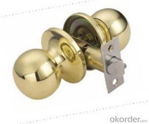 Round Knob Door Lock 607 PB-A