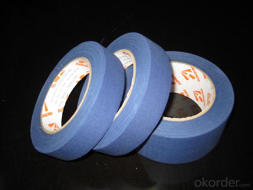 Baby Blue Heat Resistant Custom Printed Adhesive Cloth Tape CT-69 System 1