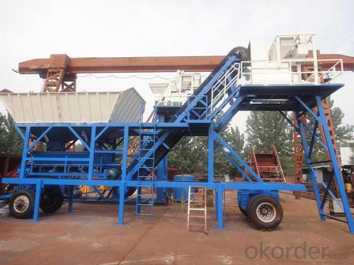 HZS 25 Mobil  concrete batching plant System 1