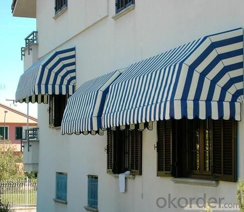 Colored Sunshade Awnings System 1