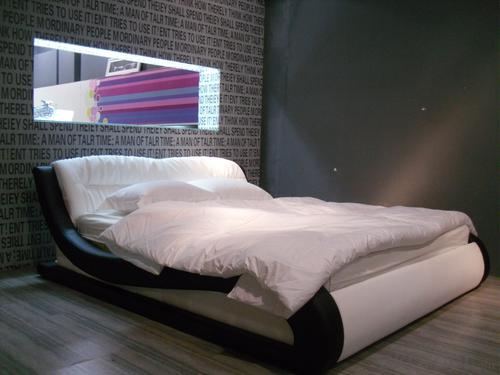 High Quality Modern Leather Bed  CN16 System 1