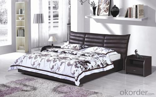 High Quality Modern Leather Bed  CN18 System 1