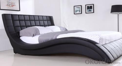 High Quality Modern Leather Bed  CN19 System 1