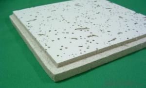 Durable 12mm Thickness Fireproof Acoustic 60x60 Mineral Ceiling Tiles