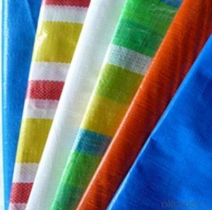 Different colors PE tarpaulins