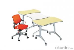 Modern Folded Black Office Chair CN04A3 System 1