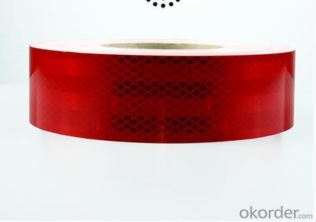 red reflective tape, vehicle conspicuity tape