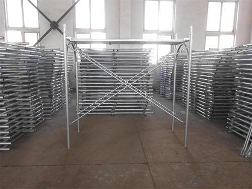 Frame system Scaffoldings(painted and pre-galvanized) System 1