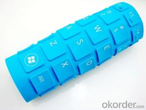 USB Soft Silicone Waterproof Foldable keyboard