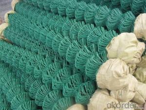 PVC Coated Chain Link  Fence