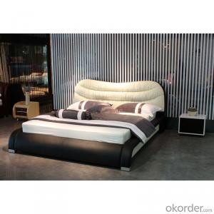 High Quality Modern Leather Bed  CN5 System 1