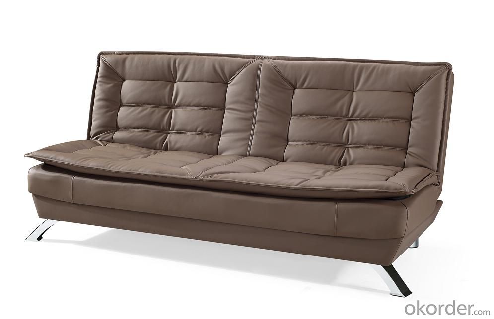 Leather sofabed in pu model-4