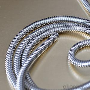 Galvanized steel flexible conduit for electrical
