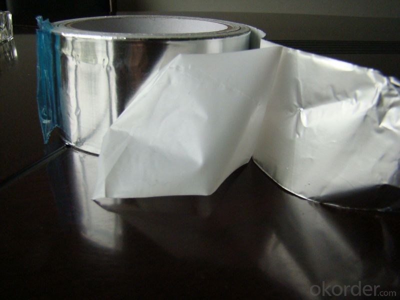 Aluminium Foil Tape with Hot Melt Based Self Adhesive