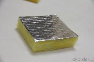 Alu Foil faced Glass Wool Board for Wall Partion