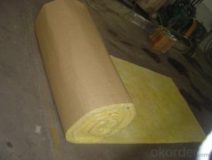 Glass Wool Blanket faced with Kraft Paper System 1