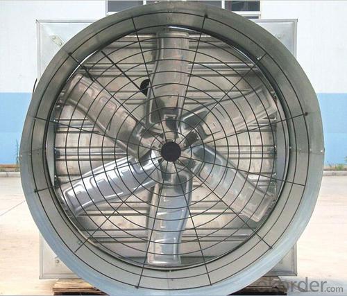 Stainless Steel Shutter Exhaust Cone Fan System 1