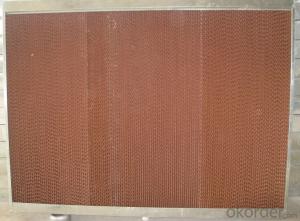Evaporative Brown Color Framed Cooling Pad