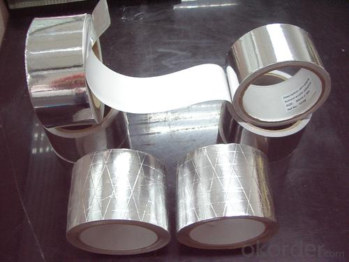 Fiber-Glass Aluminum Foil Tape in Jumbo Roll - Self Adhesive System 1