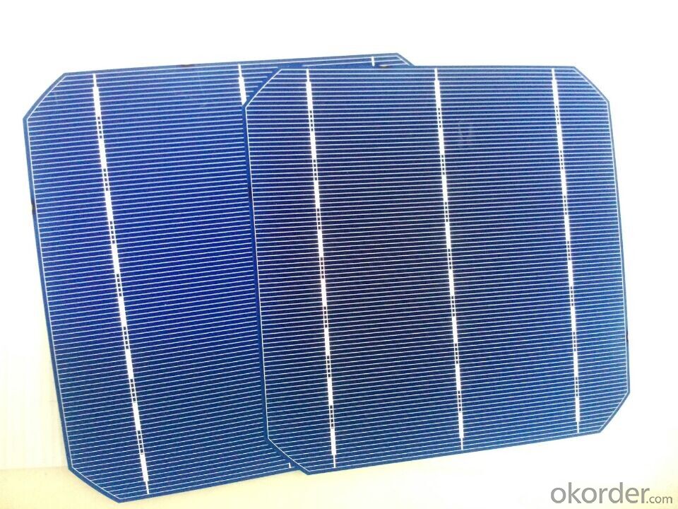 Monocrystal Solar Energy Cell 156*156mm with18.9% Efficienc