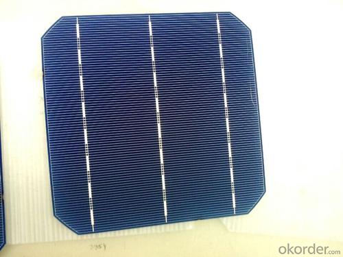 Stackable Solar Cells - 156*156mm Monocrystal Solar Cell with 4.65 Watt High Efficiency System 1